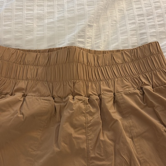 Women’s running shorts, Joy Lab, high waist, tan, worn once, size S - Picture 3 of 7